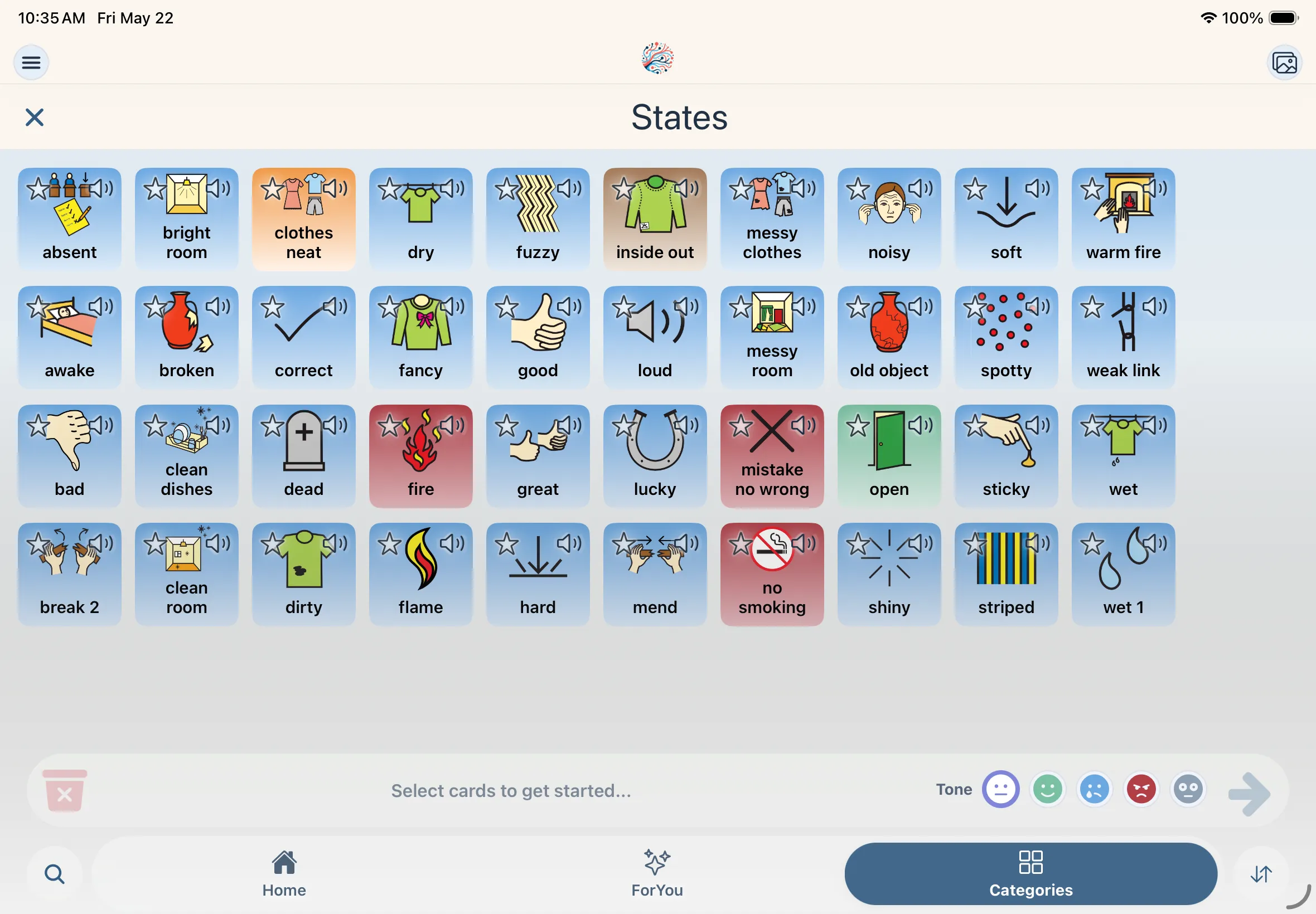 Category symbols
